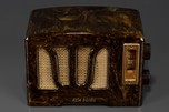 RCA ‘Tulip Grille’ RC-350 Catalin Radio Marbleized Circassian Onyx